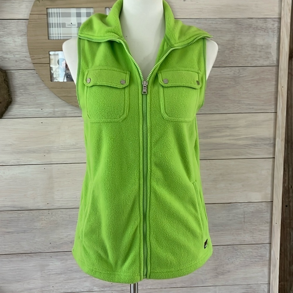 NWT Chaps Sport Green Vest S